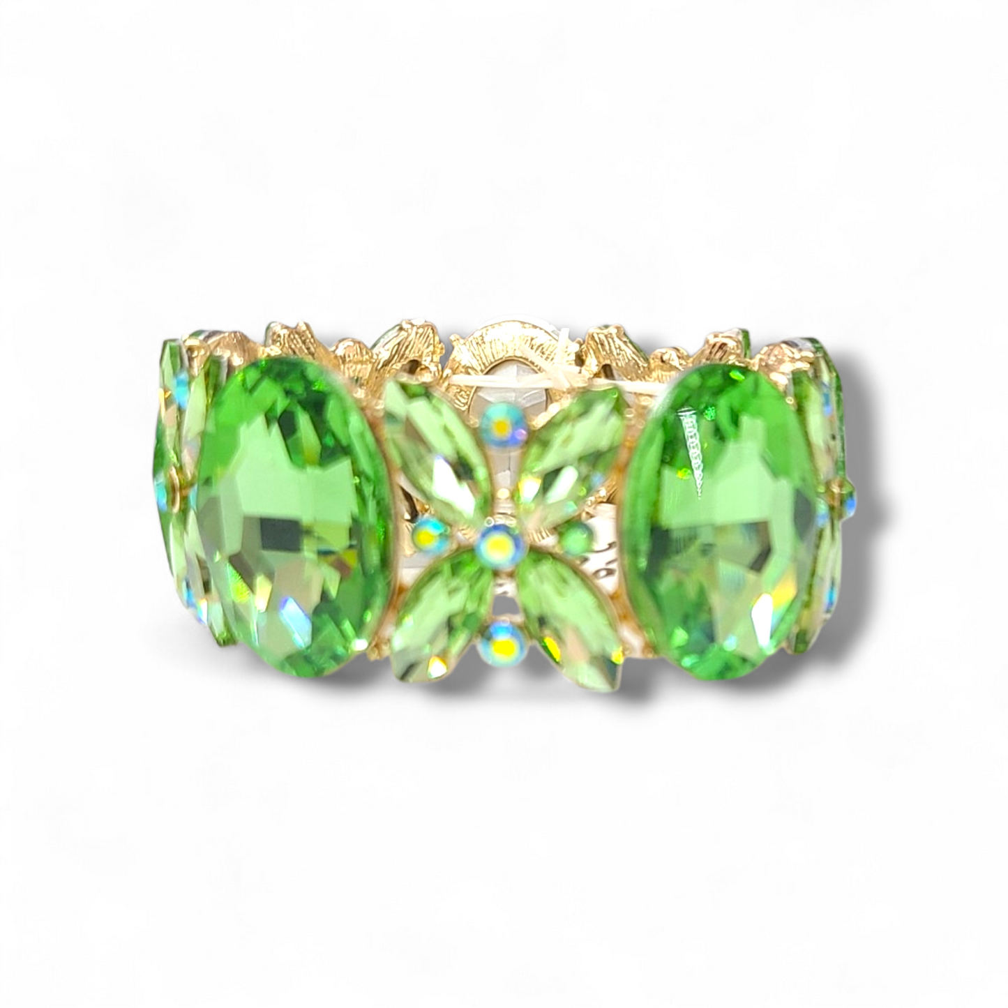 Green gold base bracelet
