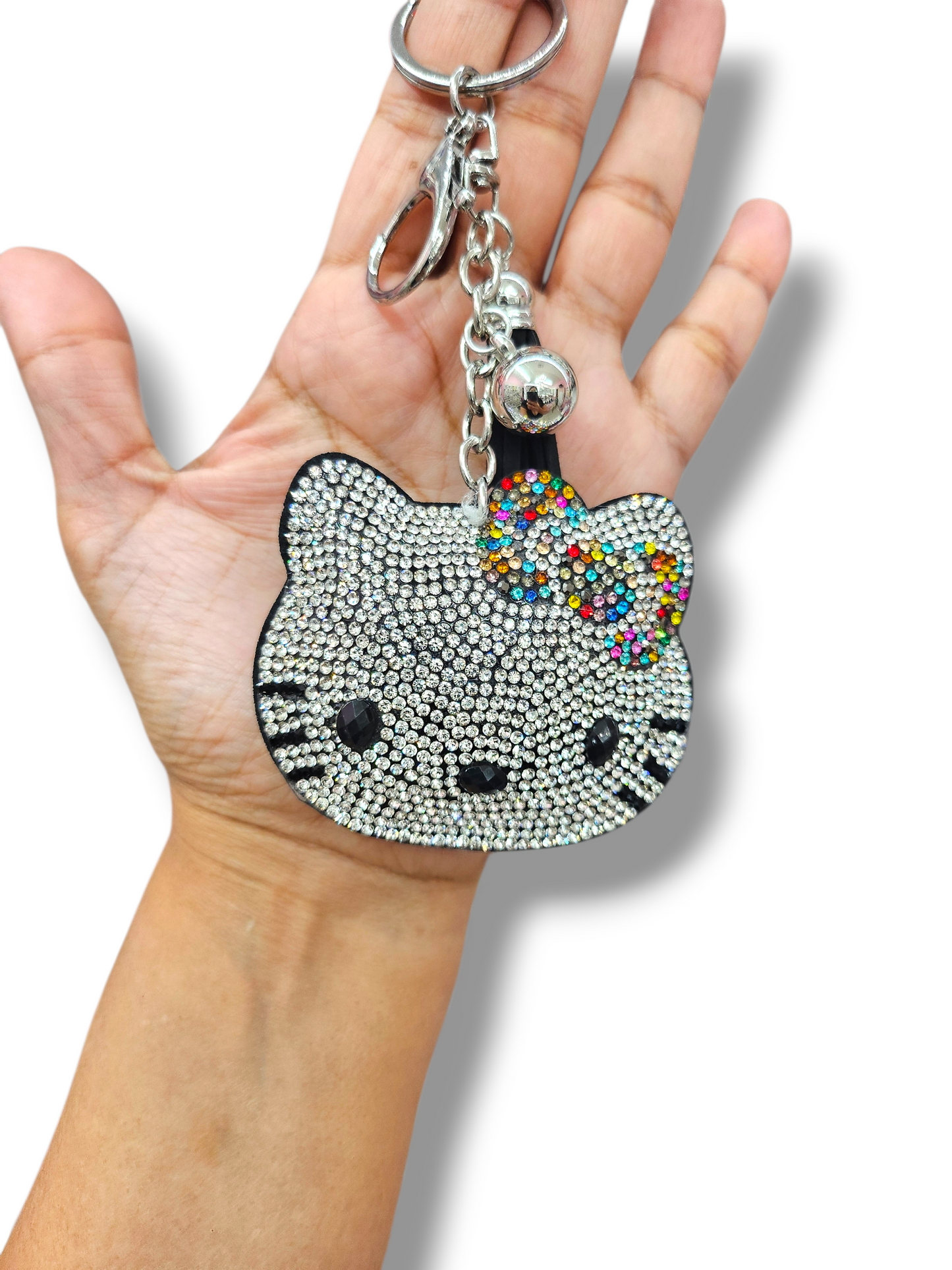 Multi Hello kitty Head keychain