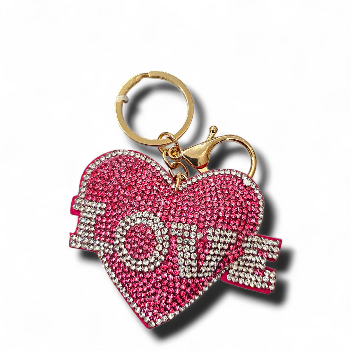 Pink love Keychain
