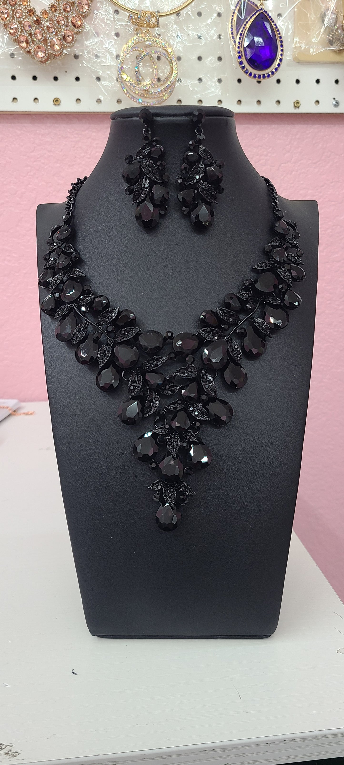 Black Statement Necklace