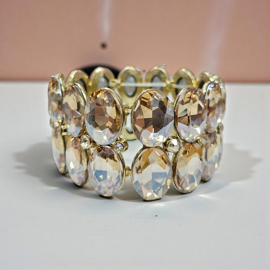 Topaz statment bracelet