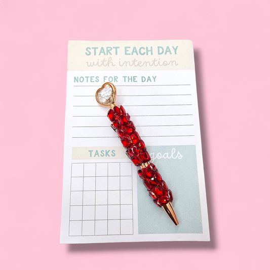 Red Rhinestone Bracelet