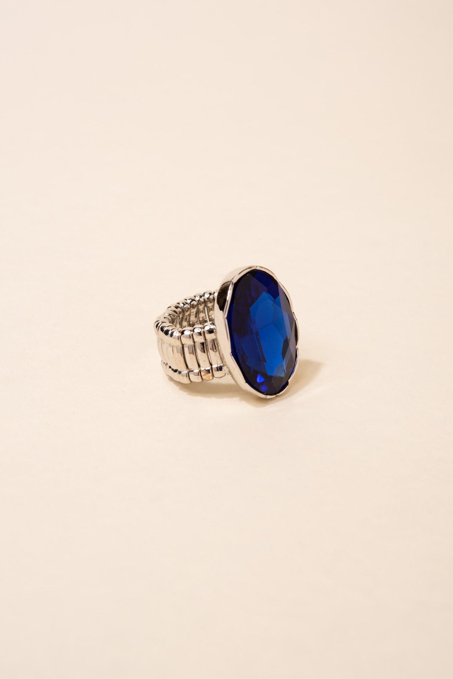 Royal Blue Oval Ring